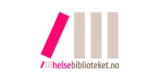 Logoen til Helsebiblioteket