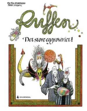 Omslag: "Ruffen : det store eggrøveriet!. [9]" av Tor Åge Bringsværd