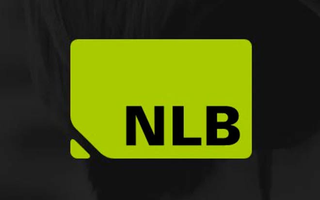 Logoen til NLB.